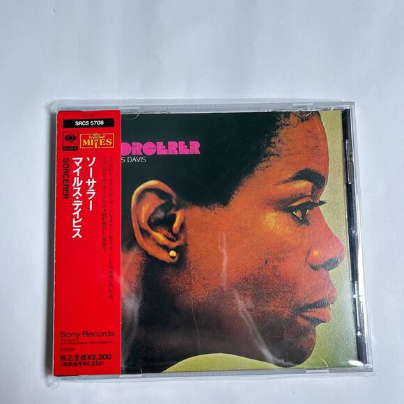Miles Davis Sorcerer CD Japan Pressing w/ OBI SRCS 5708 Sony Jazz - Picture 1 of 6